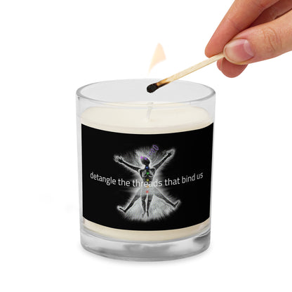 Detangle - Glass jar soy wax candle