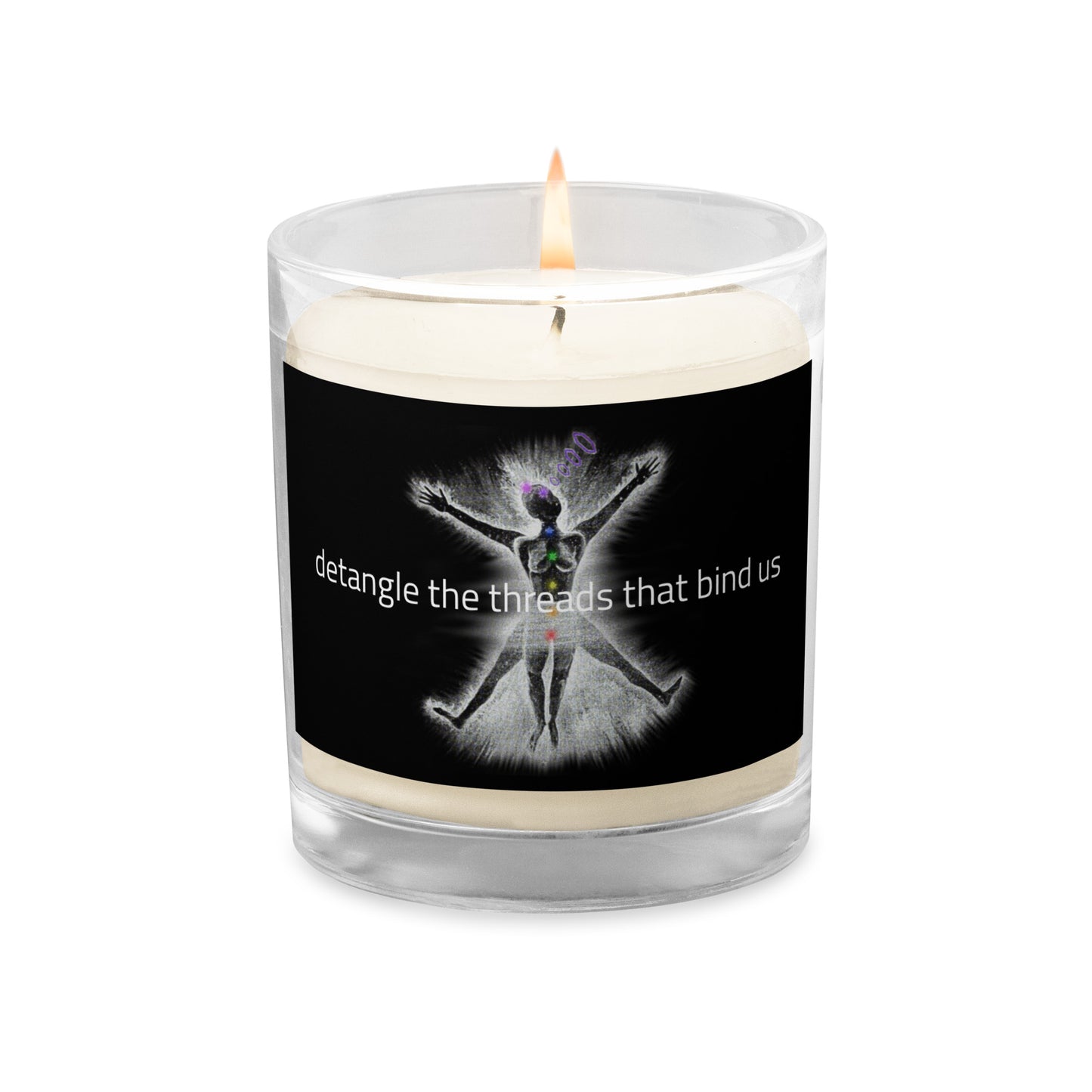 Detangle - Glass jar soy wax candle