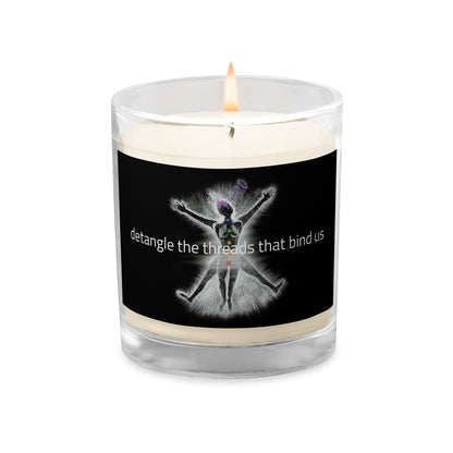 Detangle - Glass jar soy wax candle