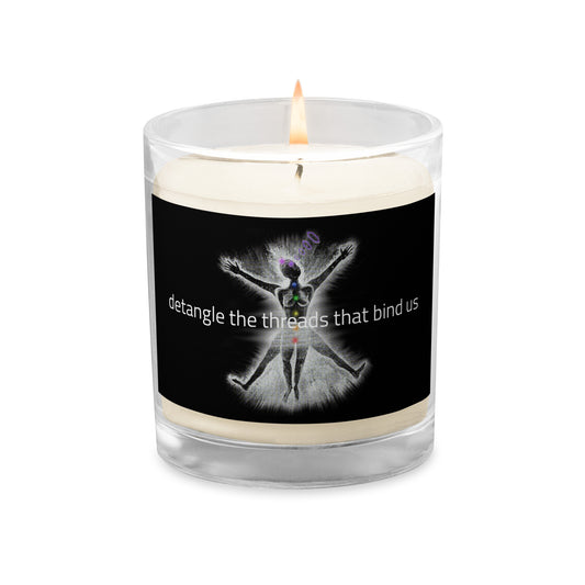 Detangle - Glass jar soy wax candle