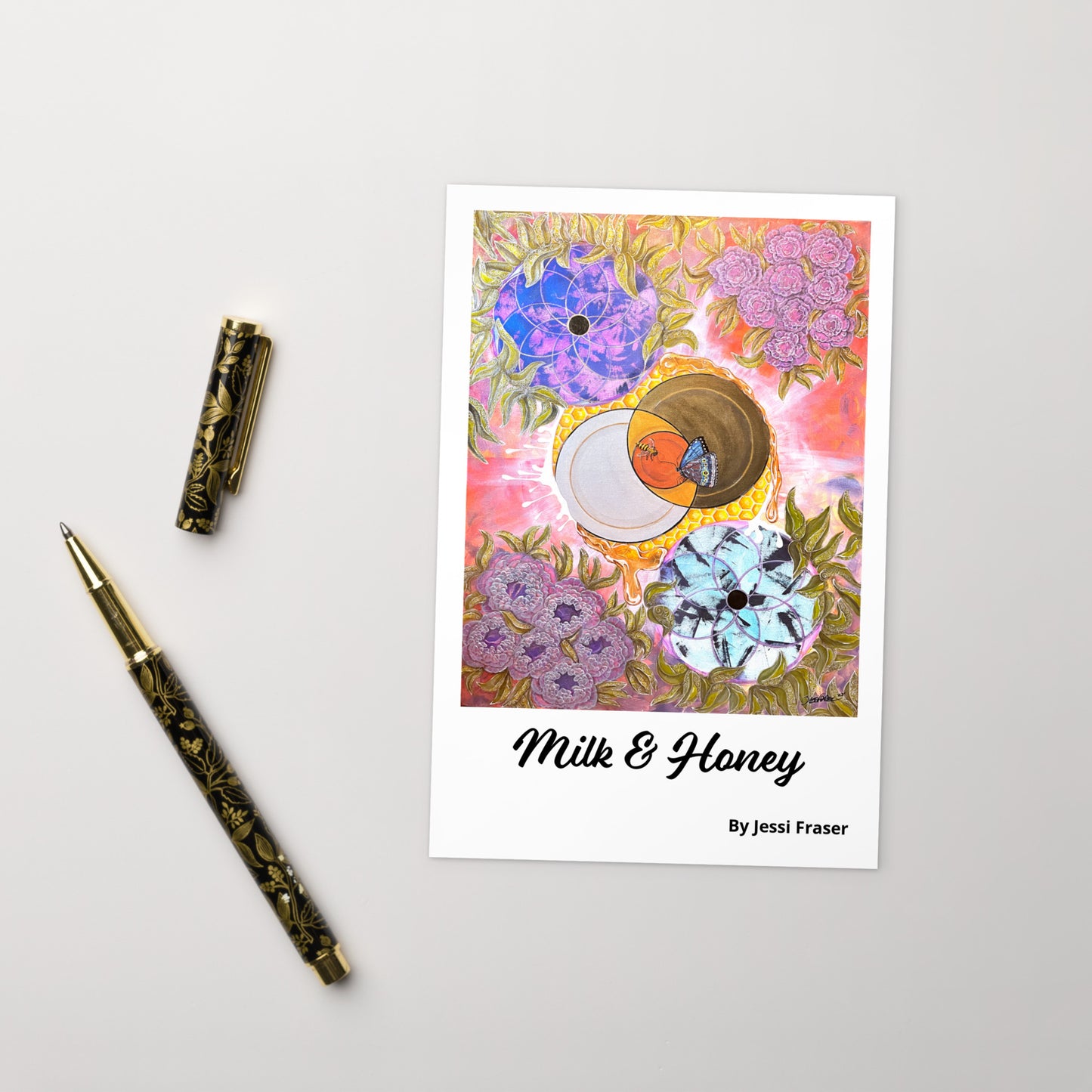 Milk & Honey - Standard Postcard